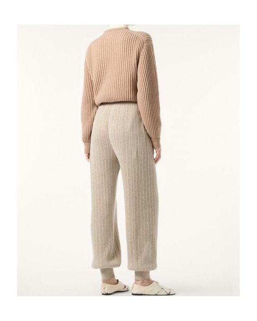 Loro Piana Pink Plane Tree Crewneck Jumper