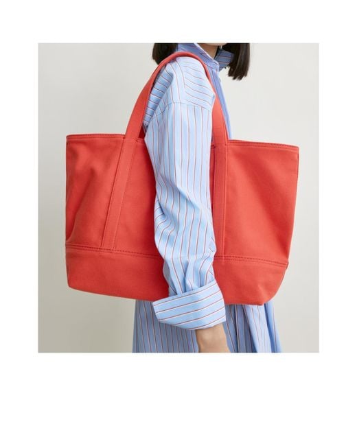 Totême  Red Snap-On Handbag