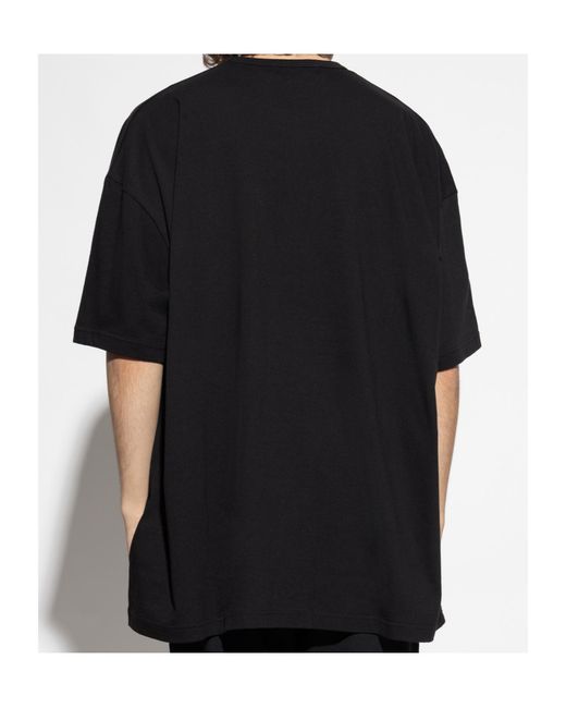 Comme des Garçons Black Printed T-Shirt for men