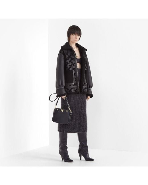 Fendi Black Leather Bag