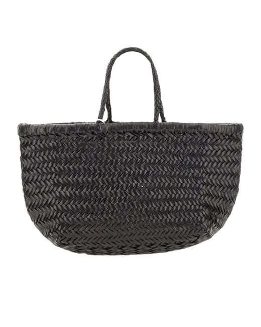 Dragon Diffusion Black Triple Jump Small Tote Bag