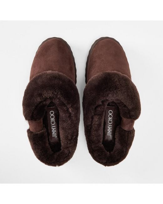 Jimmy Choo Brown Snug Boots