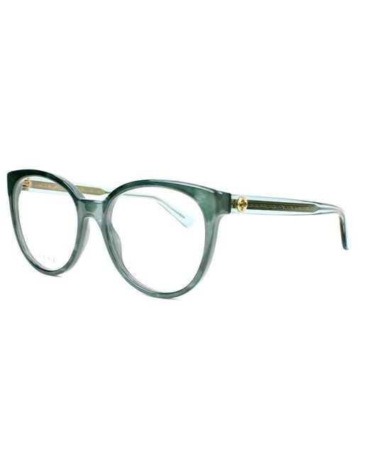 Gucci White Logo Details Flat Mirror