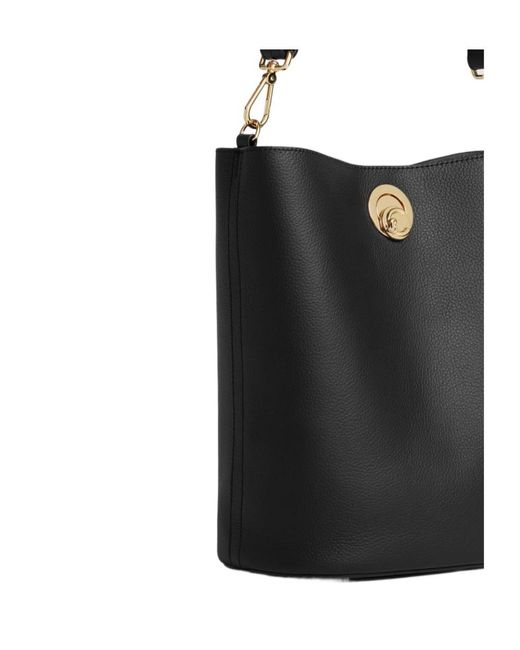 Coccinelle Black Bucket Shoulder Bag