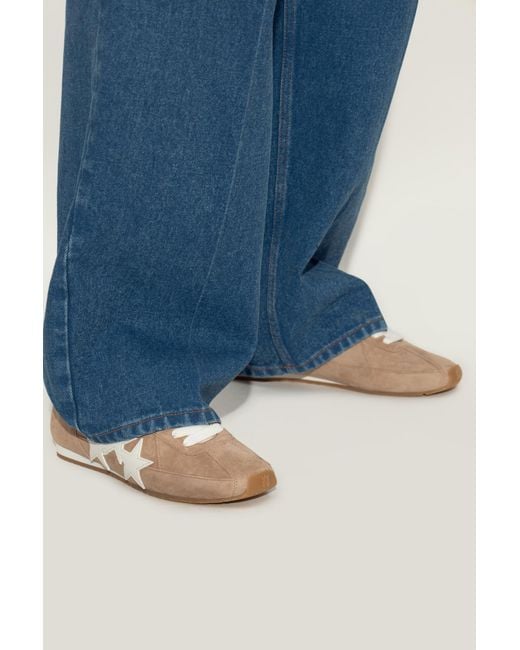 Amiri Brown Pacific Sneakers