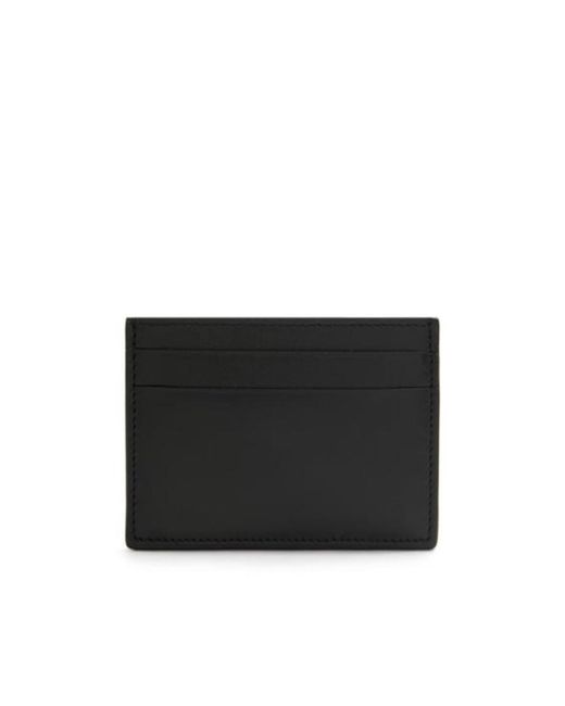 Loewe Black Logo Embossed Card Holder