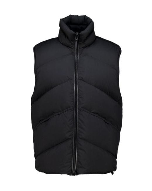 Tom Ford Black Quilted Padded Gilet for men