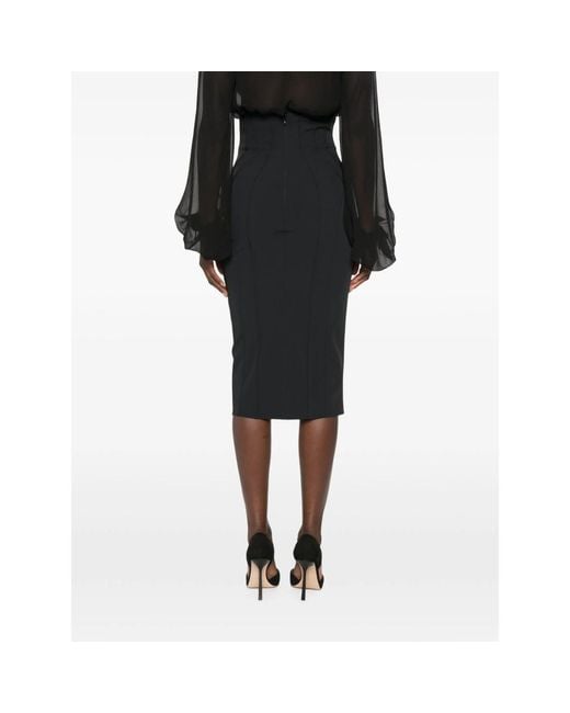 Elisabetta Franchi Black Skirt