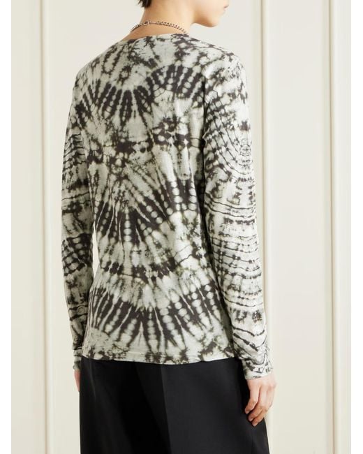 Proenza Schouler Multicolor Mia Tie-Dyed Cotton-Jersey T-Shirt