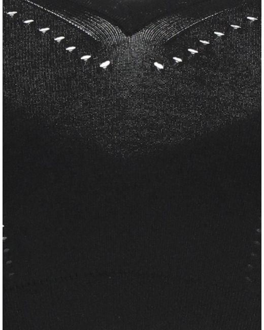 Max Mara Black Solid Color Tops