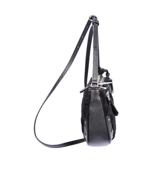 COACH Black Logo Cross-Body Bag