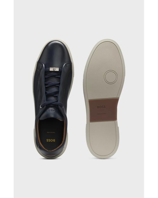 Boss Blue Gary Trainers for men