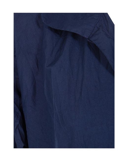 Daniela Gregis Blue Spicchi Midi Dress