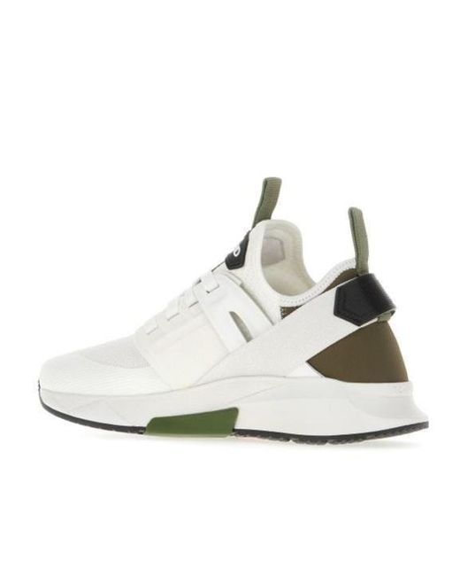 Tom Ford White Jago Sneakers for men