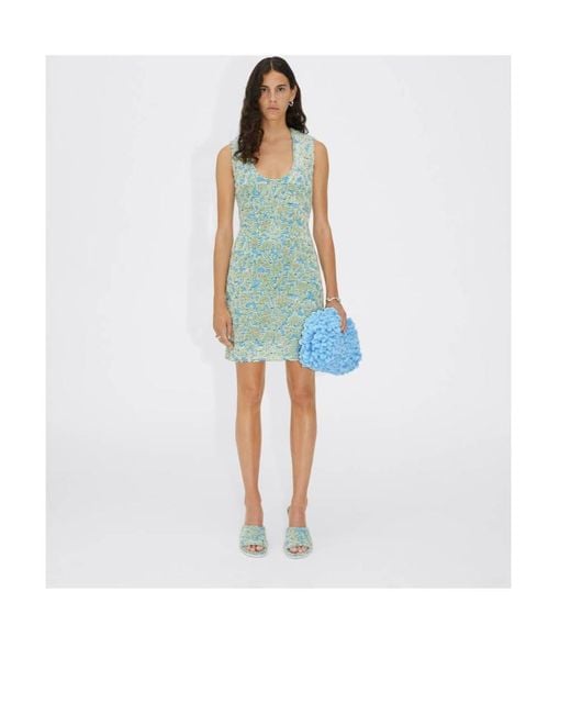 Bottega Veneta Blue Mop Mini Bag