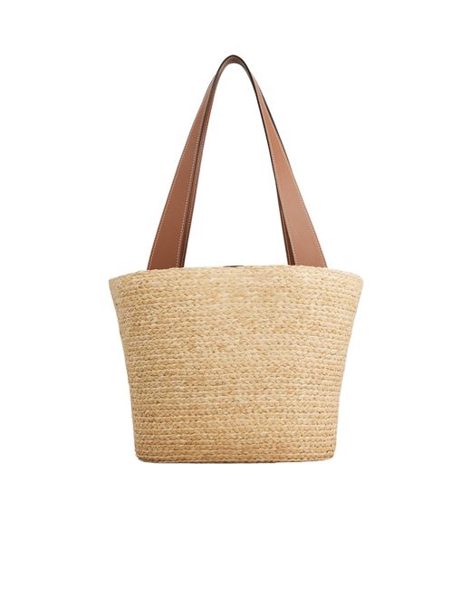 Roger Vivier Natural Small Shopping Bag