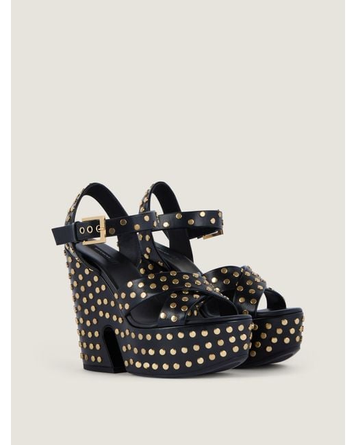 Givenchy Multicolor Clog Platform Sandals