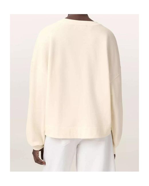 AllSaints Natural Lila Long-Sleeve Sweatshirt