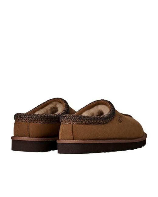 Ugg Brown Tasman Ii Shearling Lined Mules for men
