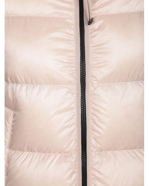 Moncler Pink Serittes Zip-Up Puffer Jacket
