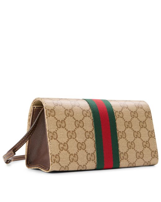 Gucci Natural Printed Shoulder Bag