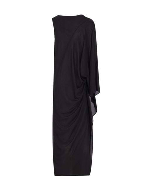 Yohji Yamamoto Black Asymmetric Dress
