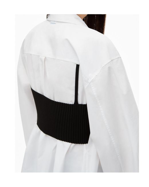 Alexander Wang White Twin Set Shirt Top