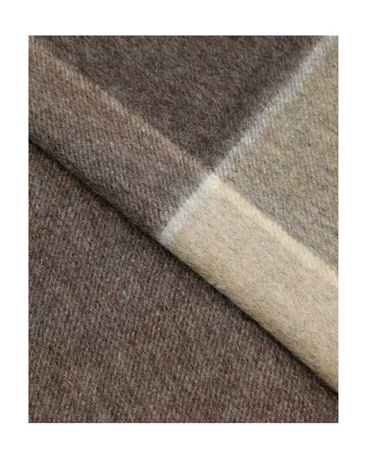 Ferragamo Brown Logo Scarf