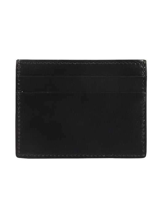 Burberry Black Leather Clip for men