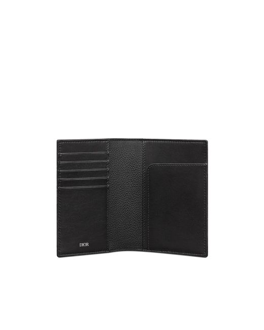 Dior Black Passport Cover for men
