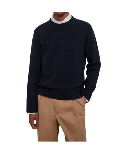 Bottega Veneta Blue Cashmere Jumper for men