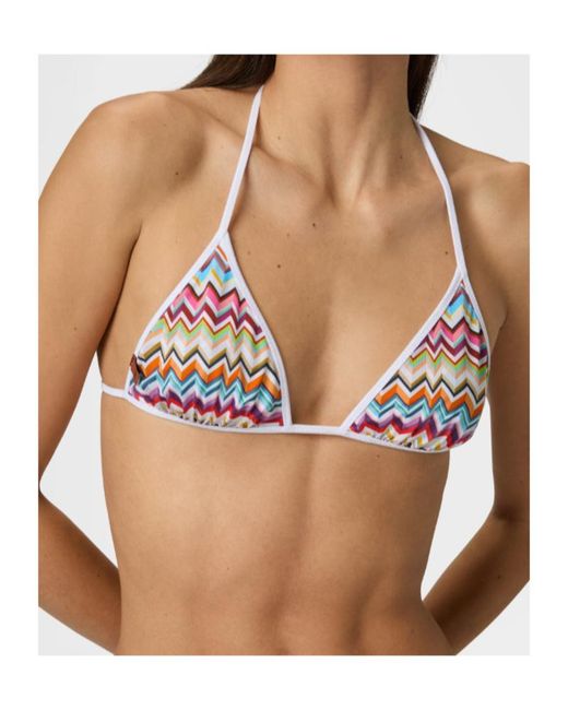 Missoni White Printed Bikini