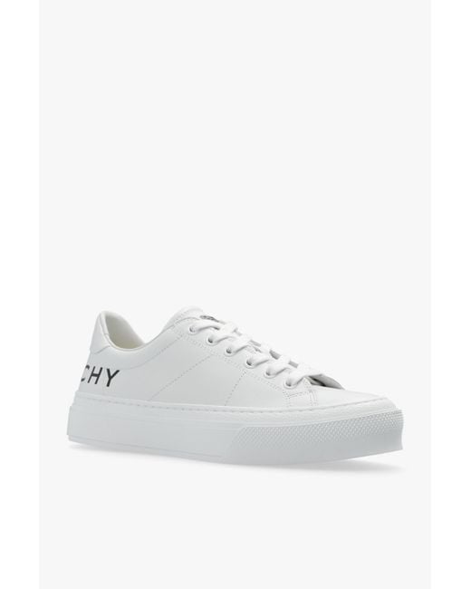 Givenchy White City Sport Low-Top Sneakers
