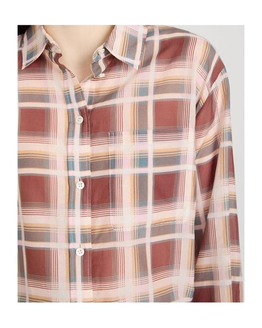 FRAME Multicolor The Plaid Boy Shirt