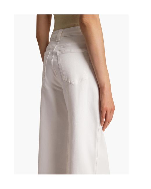 Khaite White Dane Stretch Jeans