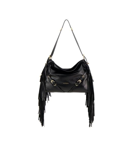 Givenchy Black Sac Voyou Medium Shoulder Bag
