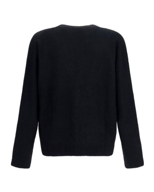Represent Blue Long-Sleeve Knit Cardigan for men
