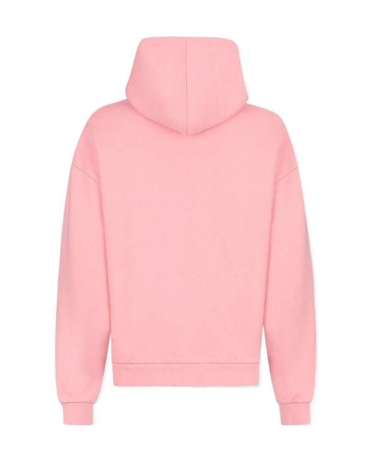 DSquared² Pink Rebels Relax Fit Hoodie for men