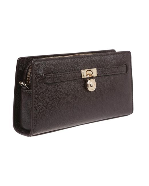 Michael Kors Black Mini Hamilton Moderne Crossbody Bag