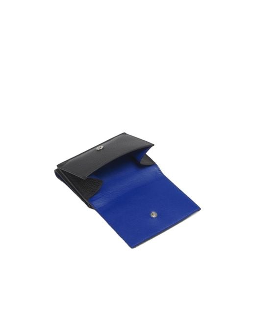 Marni Black Trifold Wallet for men
