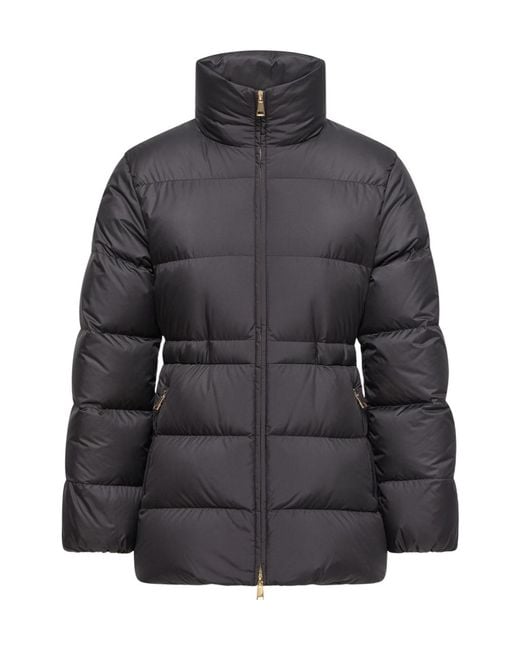 Moncler Black Brossette Short Down Jacket