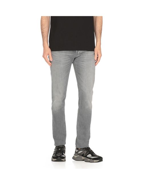 Dondup Gray Slim Fit Pants for men