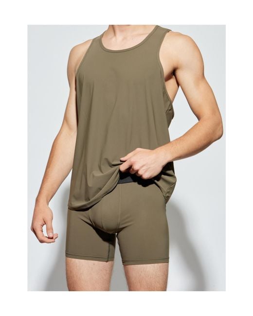 DSquared² Green Logo-Printed Vest for men