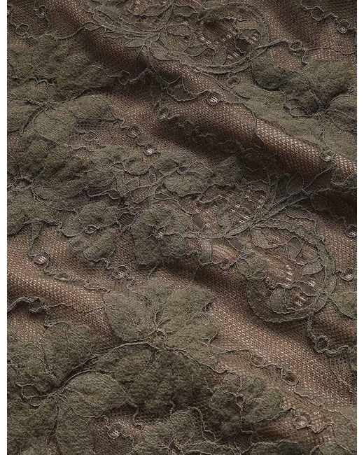 Zimmermann Green Lace Bodysuit
