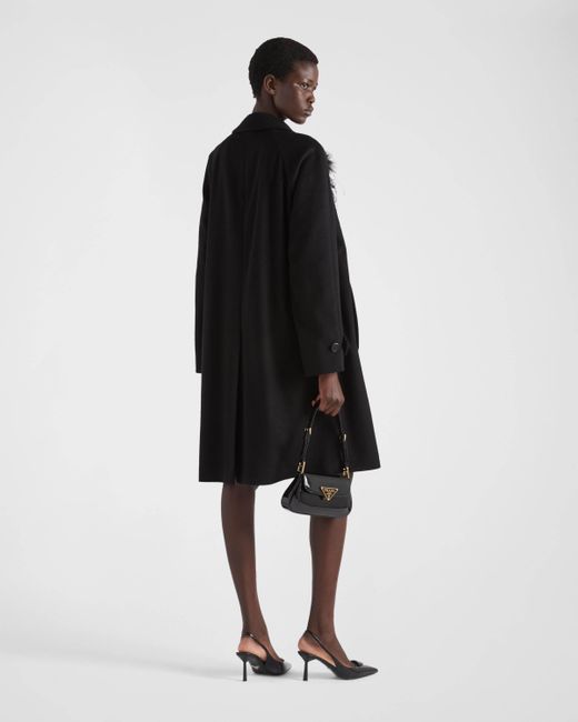 Prada Black Single-Breasted Coats