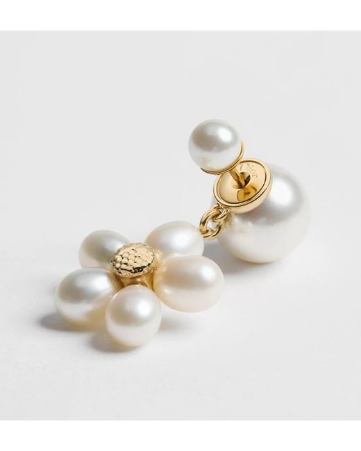 Dior Metallic Iviera Tribales Earrings