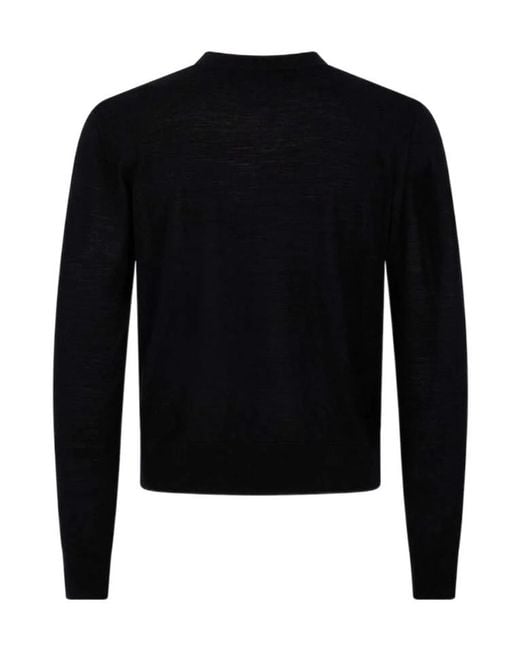 DSquared² Black Long Sleeved Jumper for men