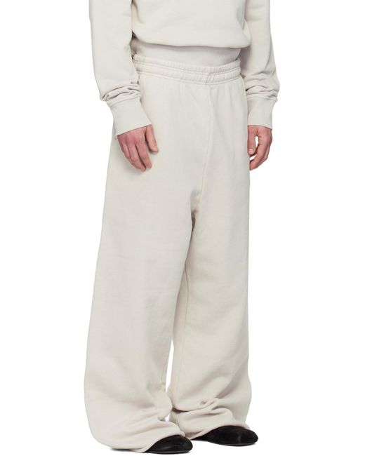 Entire studios White Rear-Pocket Trousers