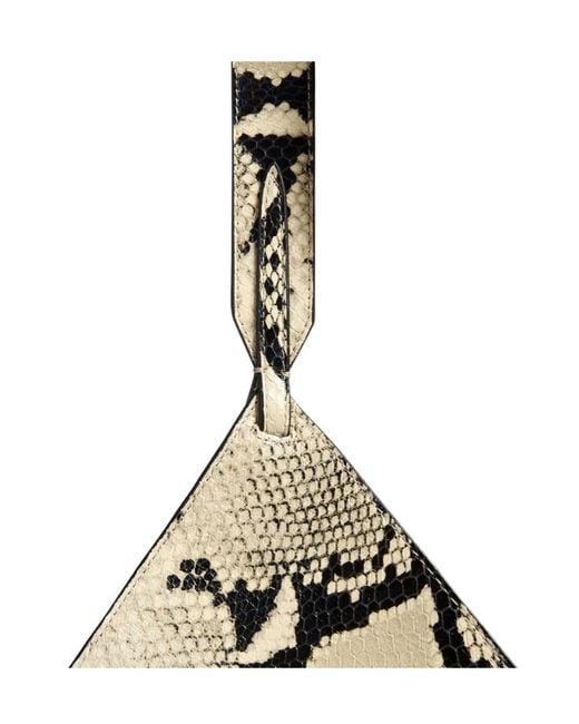 Khaite Metallic Printed Tote Bag