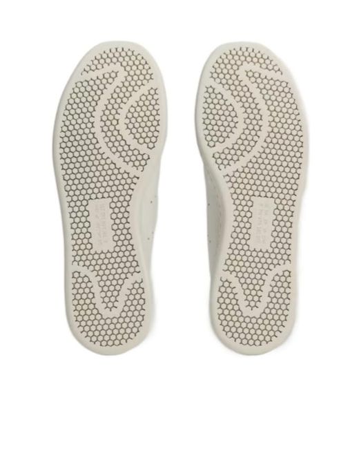 Y-3 White Lace-Up Sneakers for men